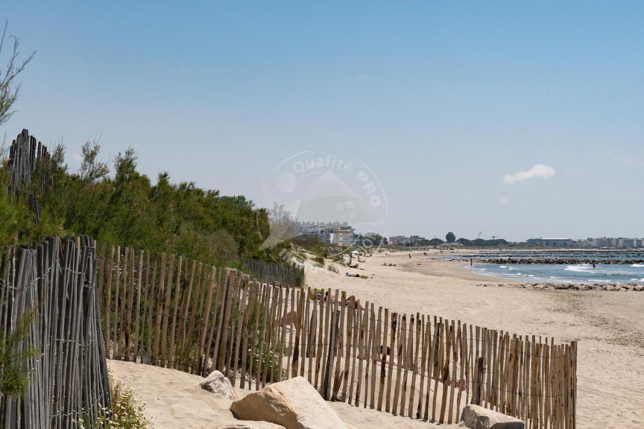 As22777- Studio Cabine Dans Une Residence De Standing Direct Sur Plage Sud Le Grau-du-Roi Esterno foto